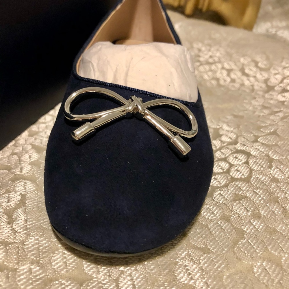 ADRIENNE VITTADINI 8M style Cavallo space blue color kidsuede Neiman Marcus. - Picture 2 of 15
